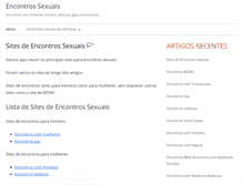 Tablet Screenshot of encontros-sexuais.com